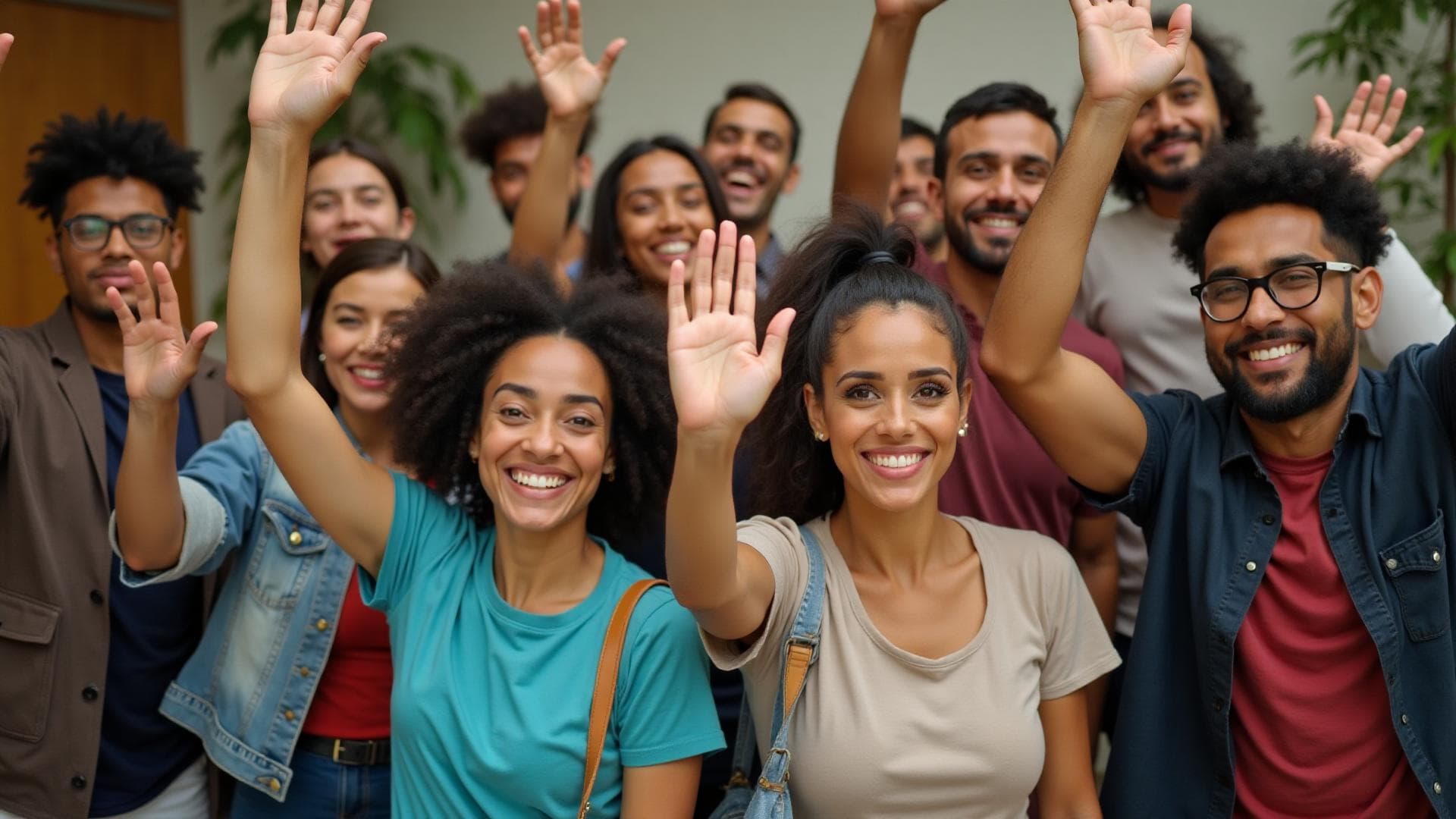 PSCT Team showing solidarity